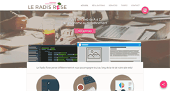 Desktop Screenshot of leradisrose.fr